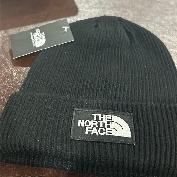 The North Face Ribbed Black Knit Hat - Picture 2 of 6